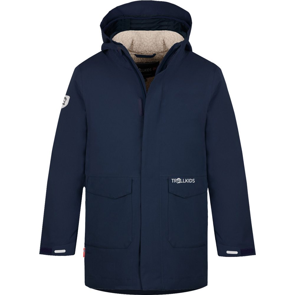 Trollkids Laksefjord 3in1 Doppeljacke Kinder navy
