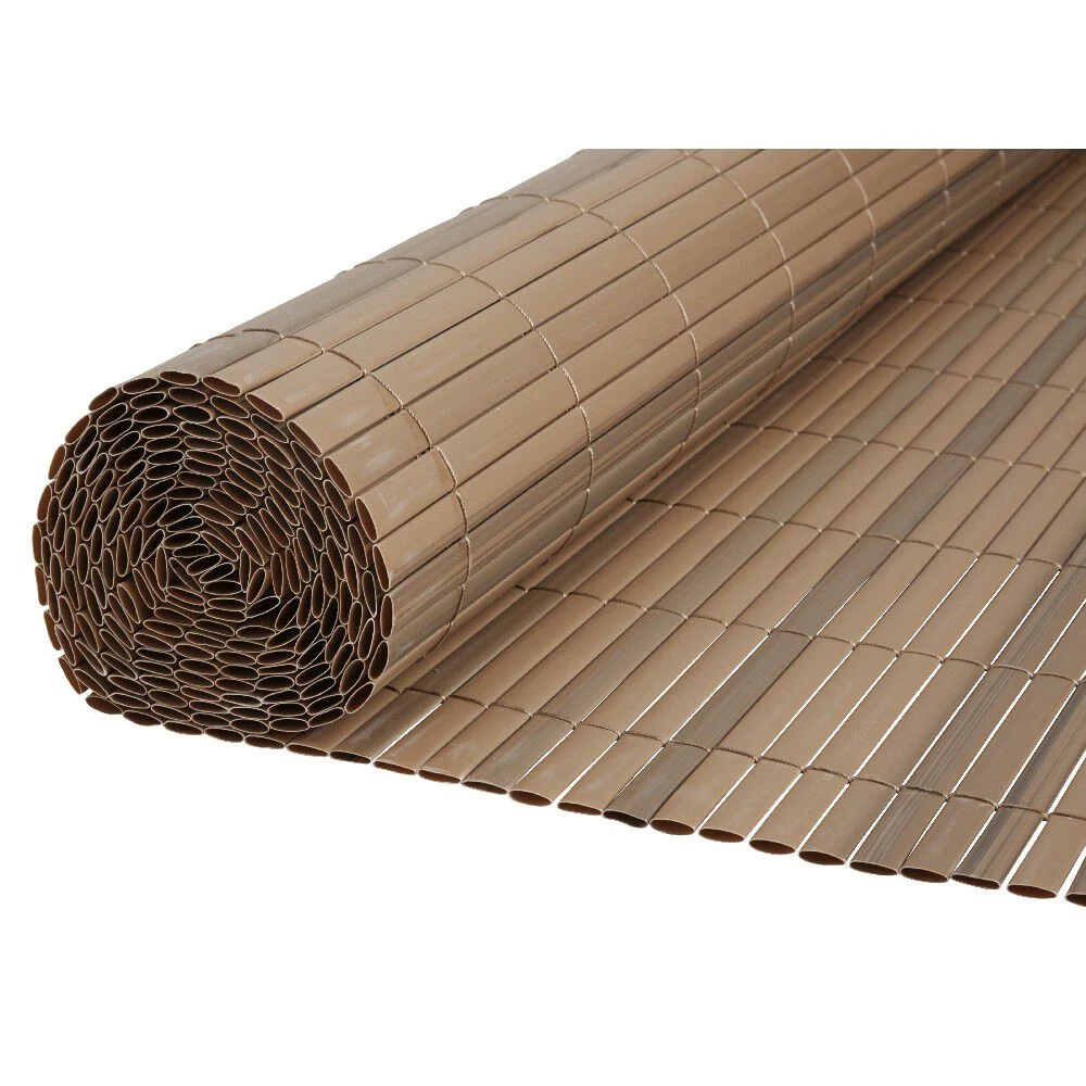 Canisse double face marron