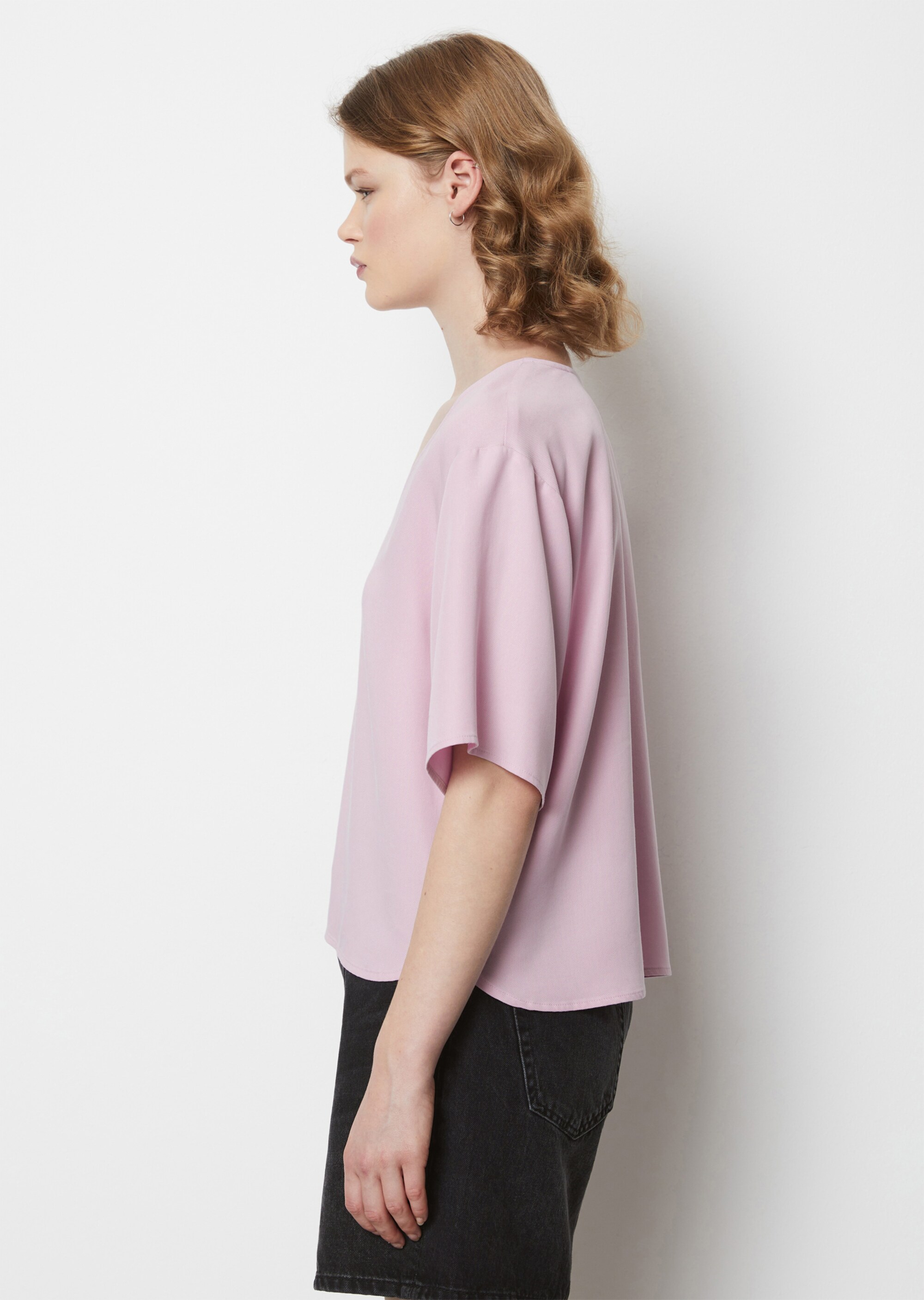 Blusenshirt regularmit Tencel™ Lyocell