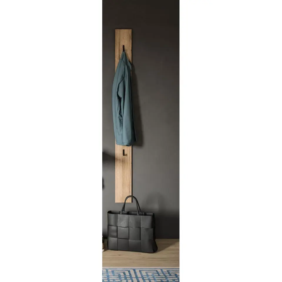 Hioshop Naro kapstok 3 haken eiken decor
