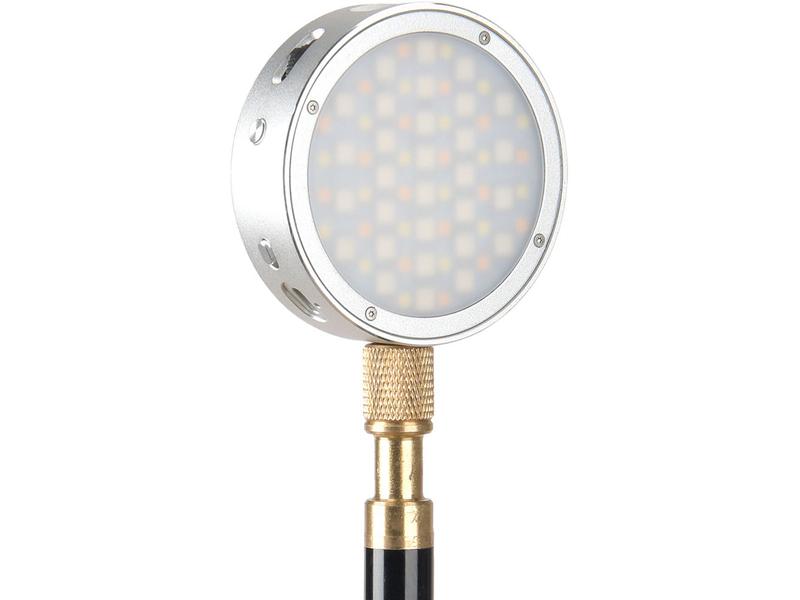 Godox Videoleuchte R1 Round RGB Mini Kompaktes RGB Mini-Licht mit Spezialeffekten