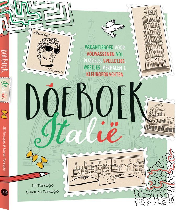 Doeboek Italië - Creatief Boek - Voor Volwassenen