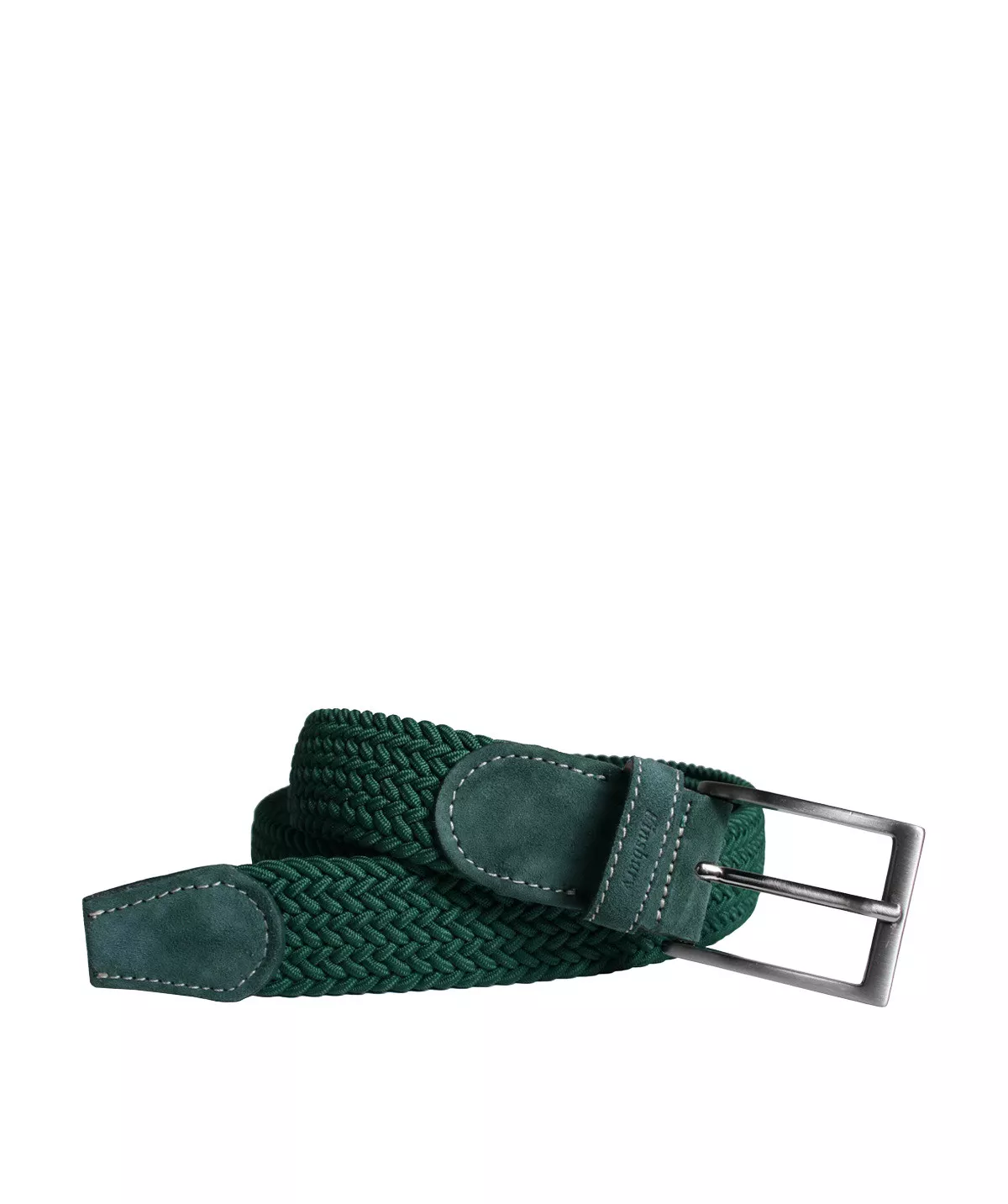 Ceinture Tressée Vert