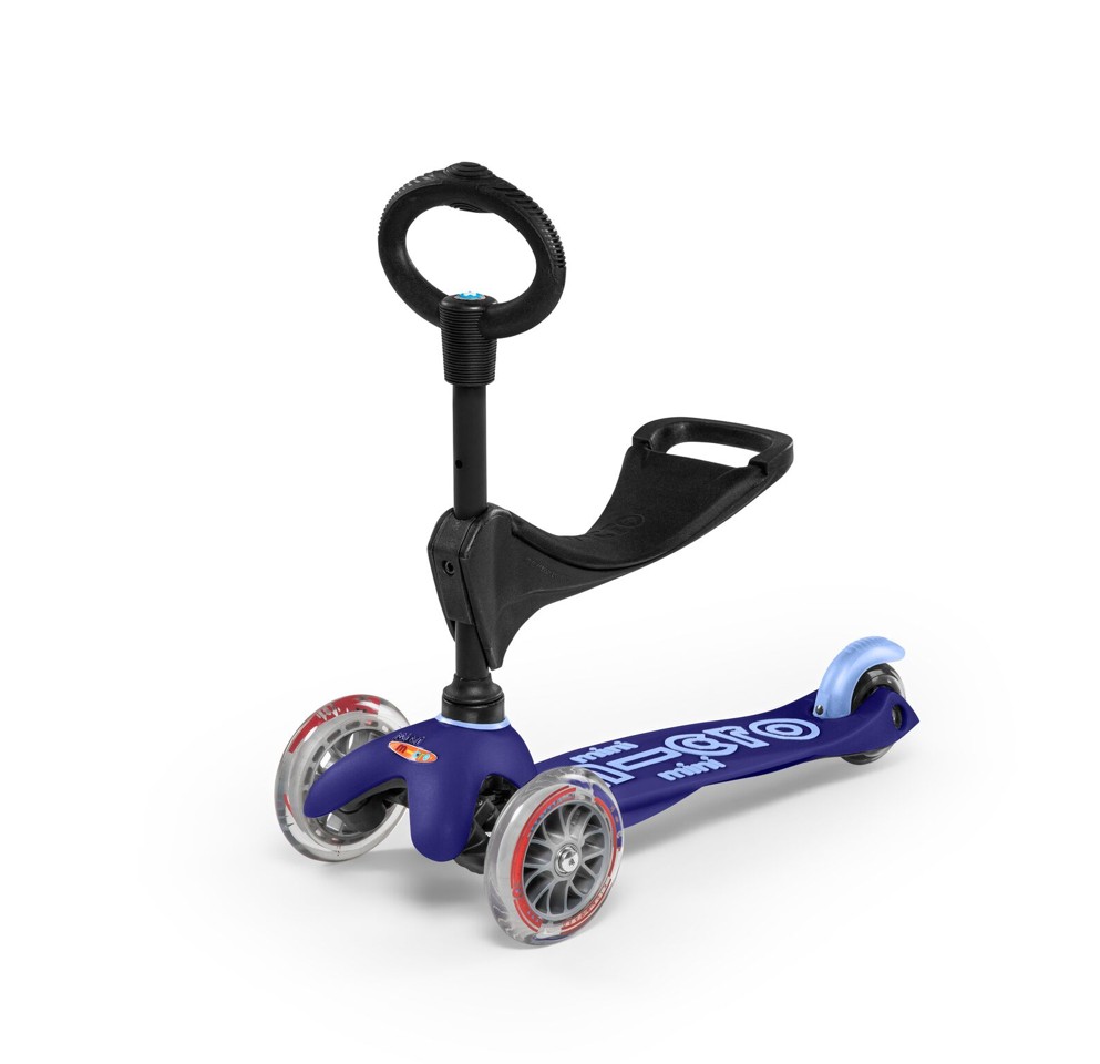Micro - Mini 3-i-1 Deluxe Løbehjul - Blå