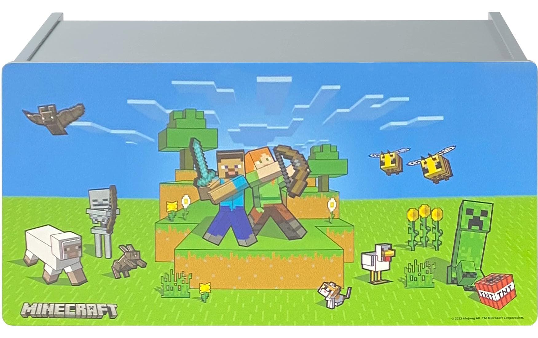 Minecraft Truhe/SitzbankVielseitige Truhe im coolen Pixel-Design