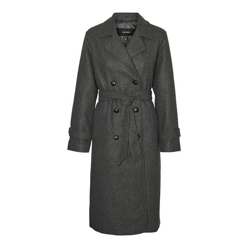 Vero Moda Fortune Vega Frakke, Dark Grey Melange, M