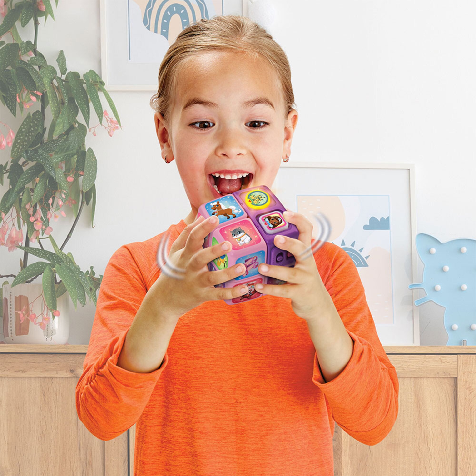 Vtech Lernspielzeug Twist & Learn Princess-Würfel