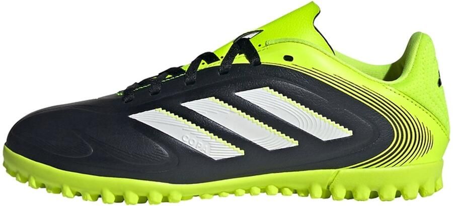 Adidas Perfor ce Copa Pure III Club TF junior voetbalschoenen zwart wit geel