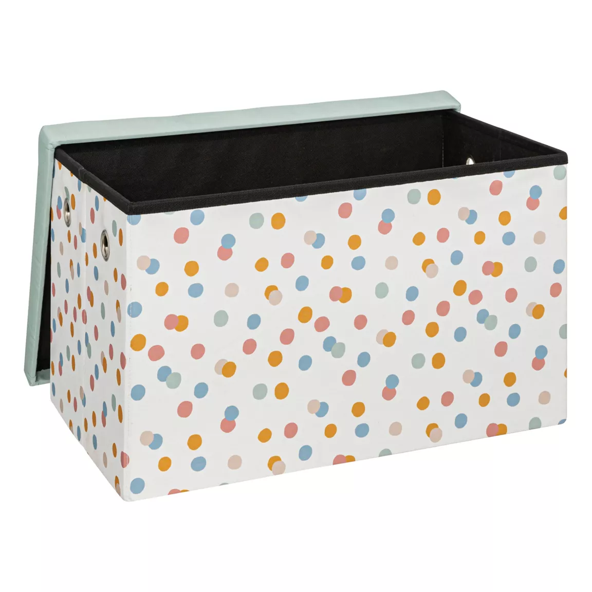 Pouf coffre pliable enfant (57 x 36 cm) Enio Multicolore