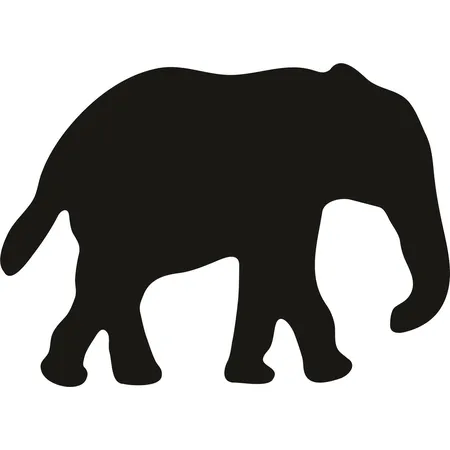 Heyda Motiv-Locher Elefant, klein