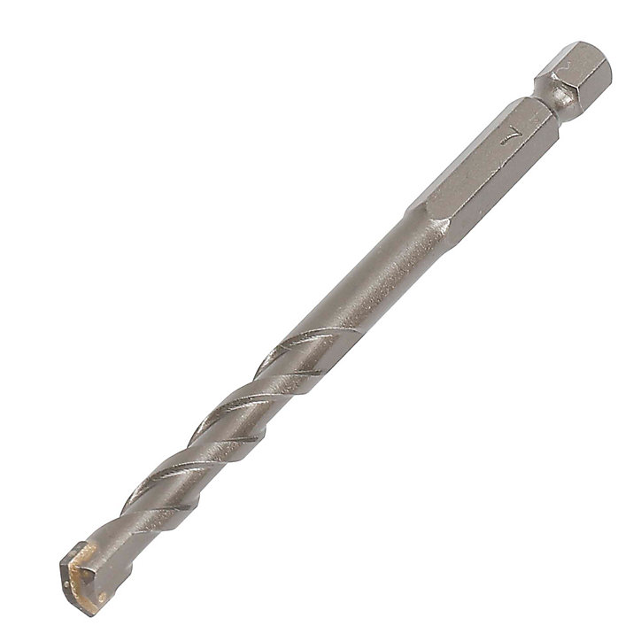 Foret béton Ø.7 x L.100 mm Universal en acier emmanchement Hex