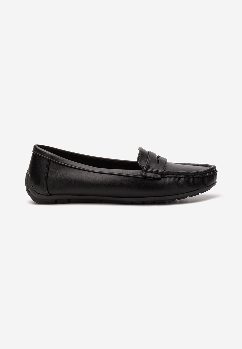 Mocassins femme noirs Jerila