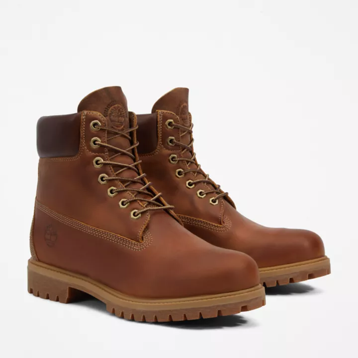 6-inch Boot imperméable Timberland Premium Heritage pour homme en marron