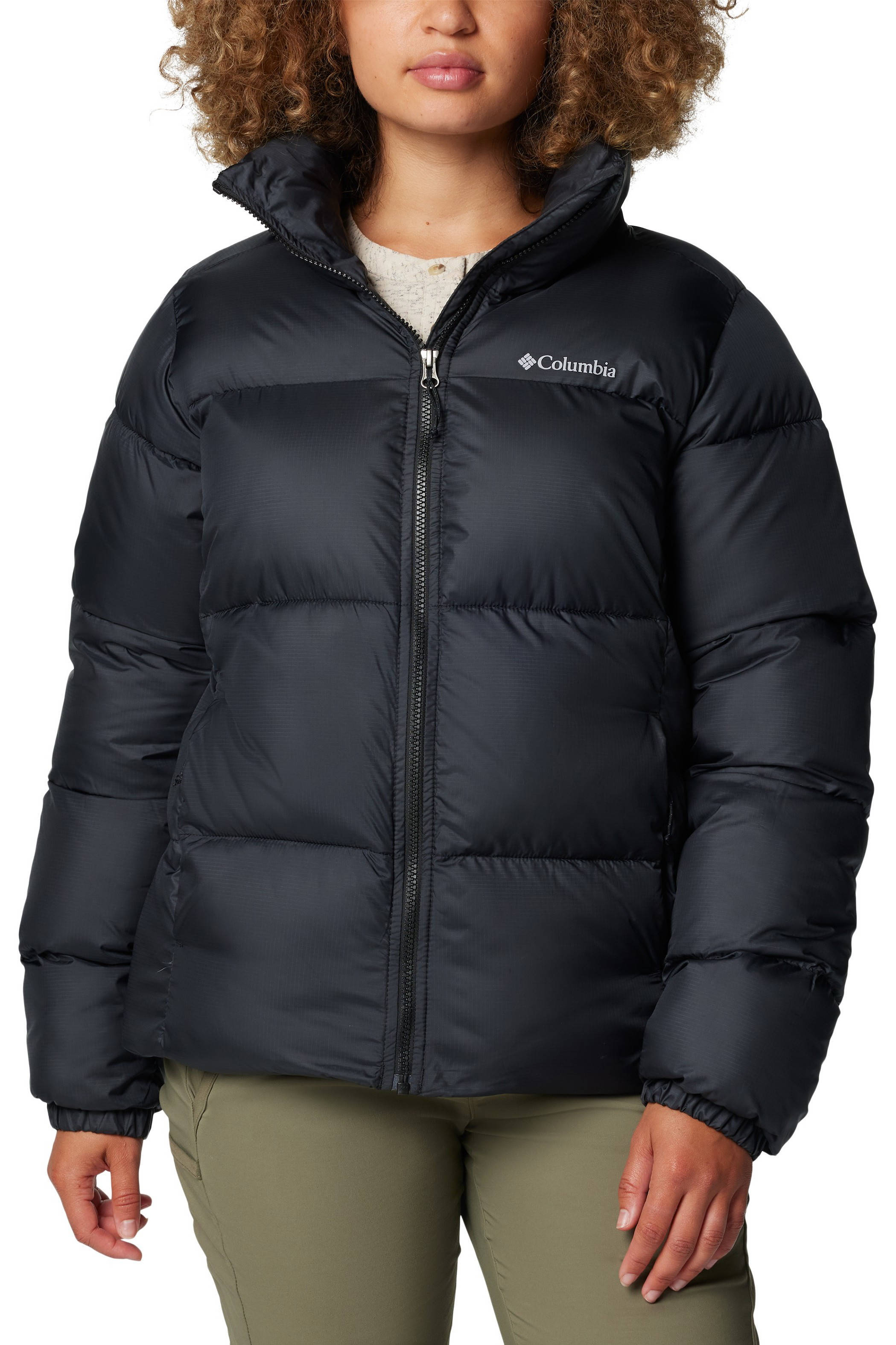 Columbia gewatteerde jas Puffect II zwart