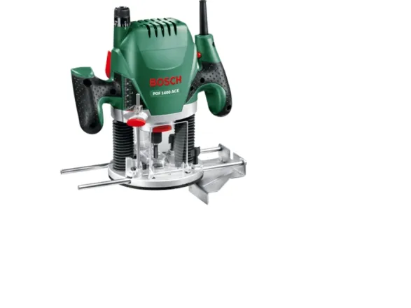 BOSCH ROUTER 1400W POF 1400A CE   KUFFERT