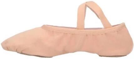Papillon Balletschoenen Splitzool PA1014 Roze Balletschoentjes- Stretch Canvas Splitzool