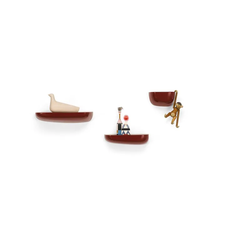 Vitra Etagère Corniche - Ronan & Erwan Bouroullec | Rouge japonais