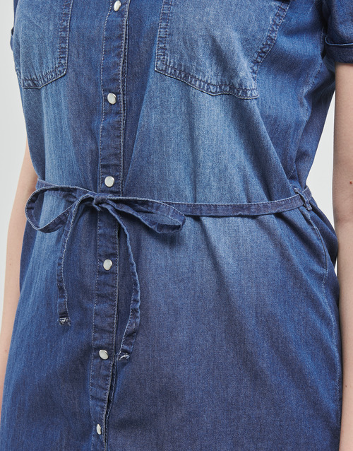 JDY - JDYBELLA S/S SHIRT DRESS - Bleu