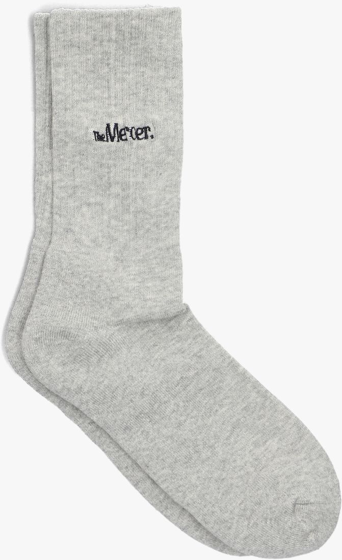 lichtgrijze mercer amsterdam sokken the mercer socks