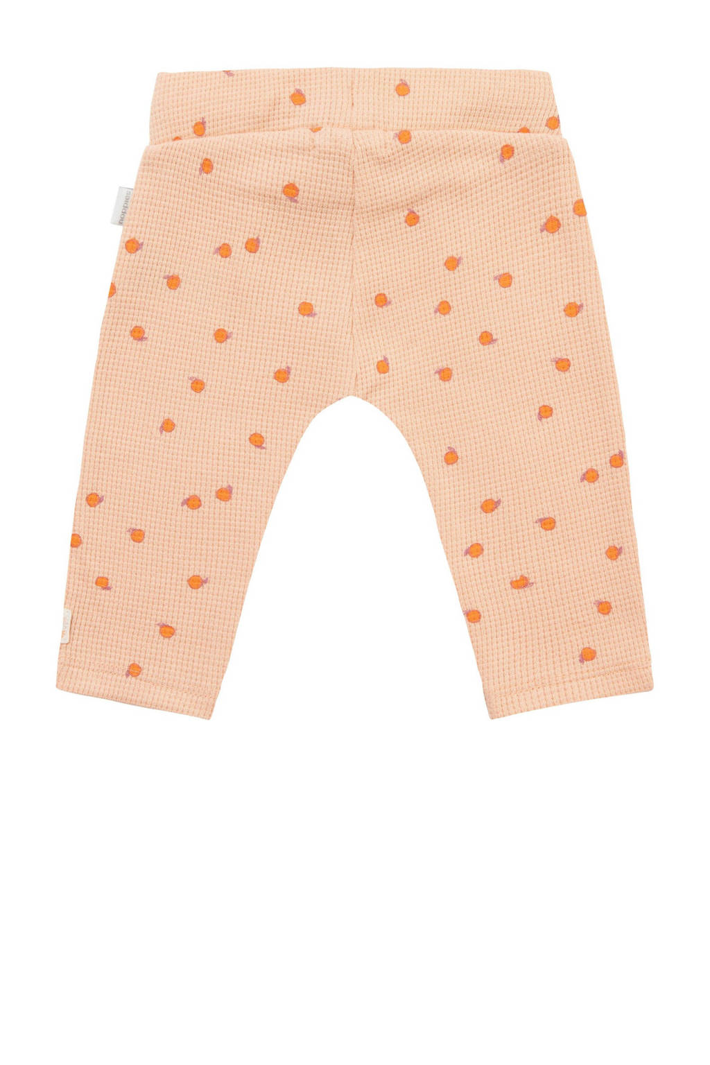 Noppies baby regular fit broek Belle van katoen oranje