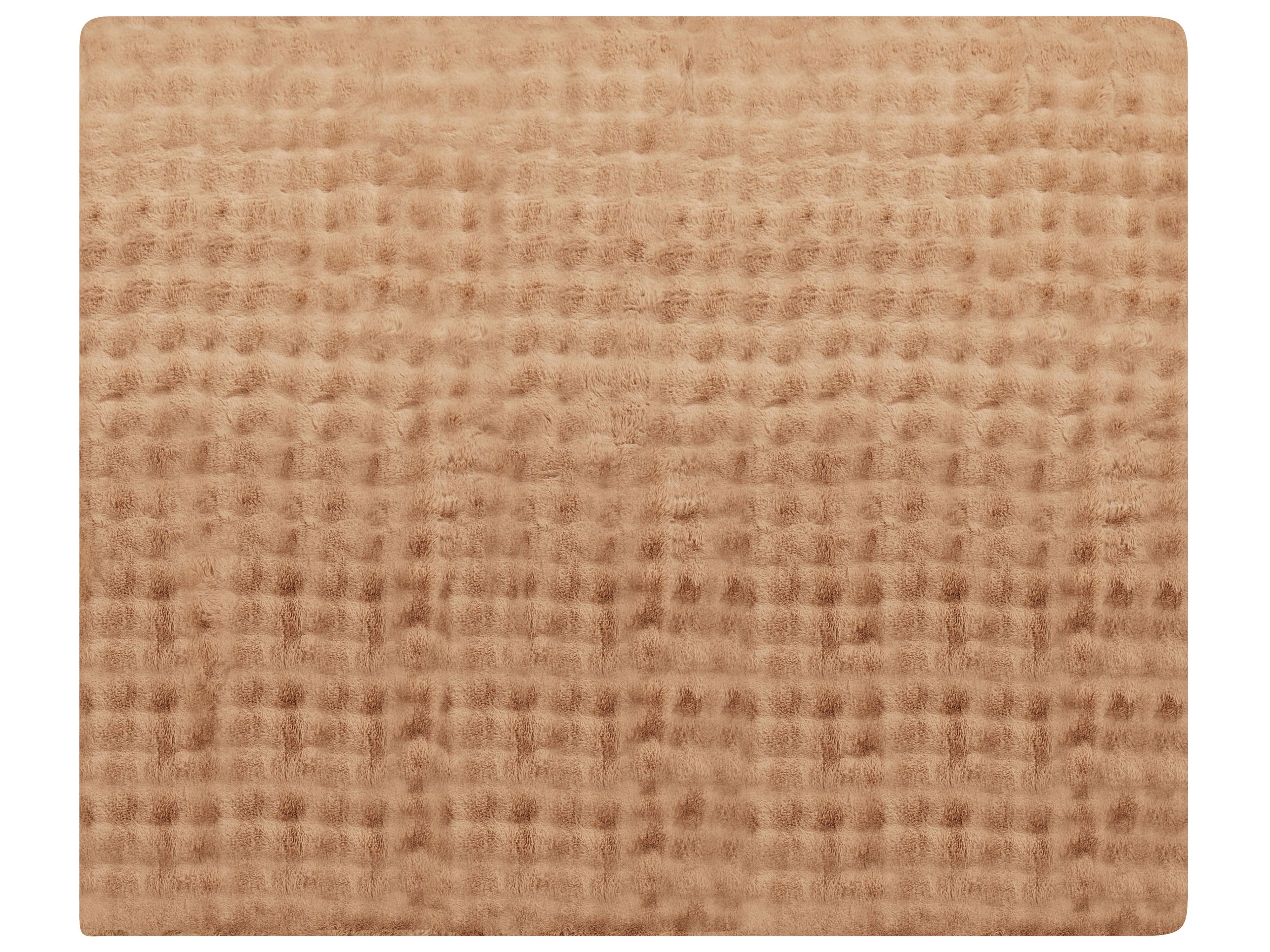 Plaid SALKA Nepbont 200 x 220 cm Bruin