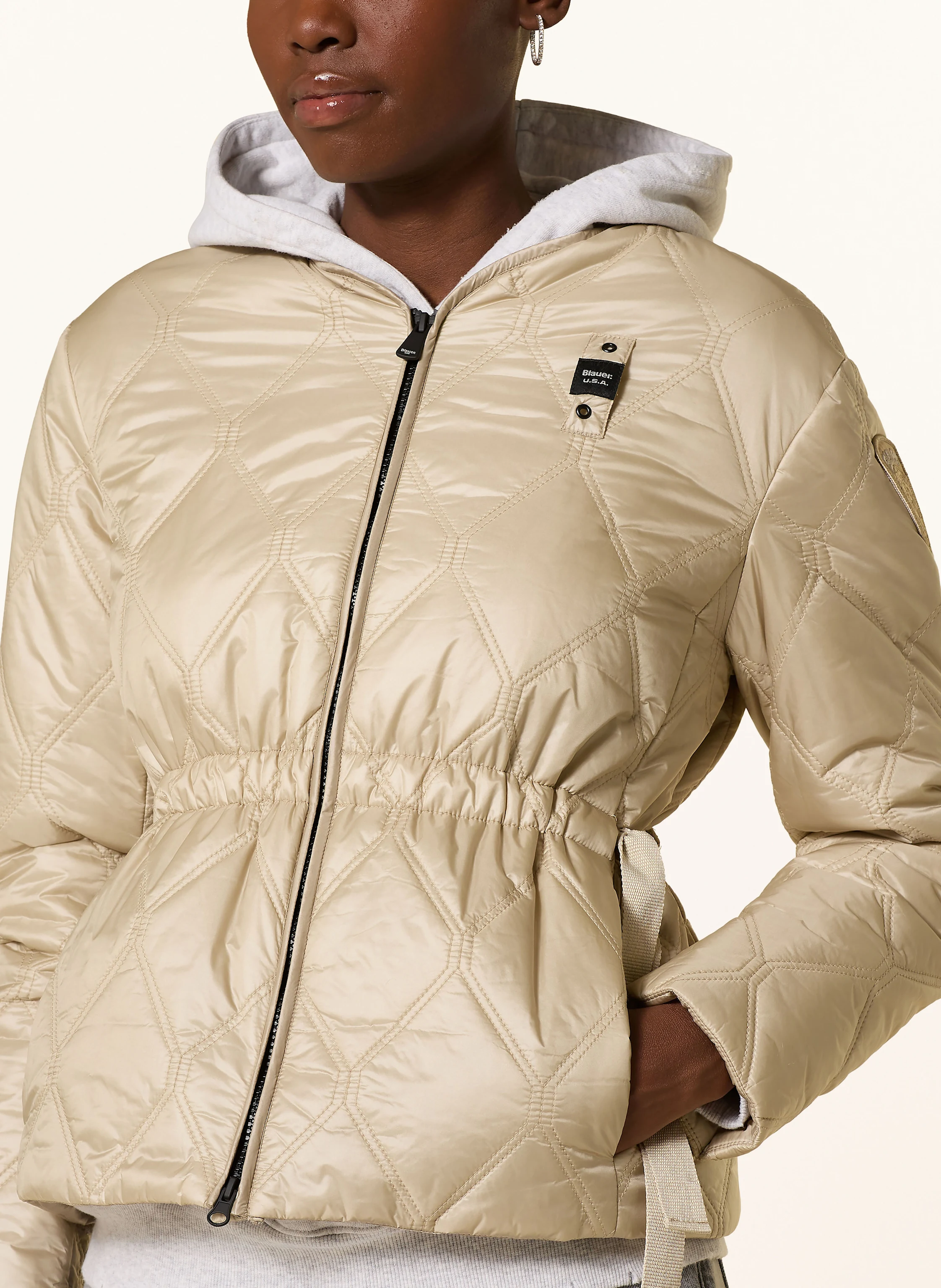 Blauer Steppjacke TAFT