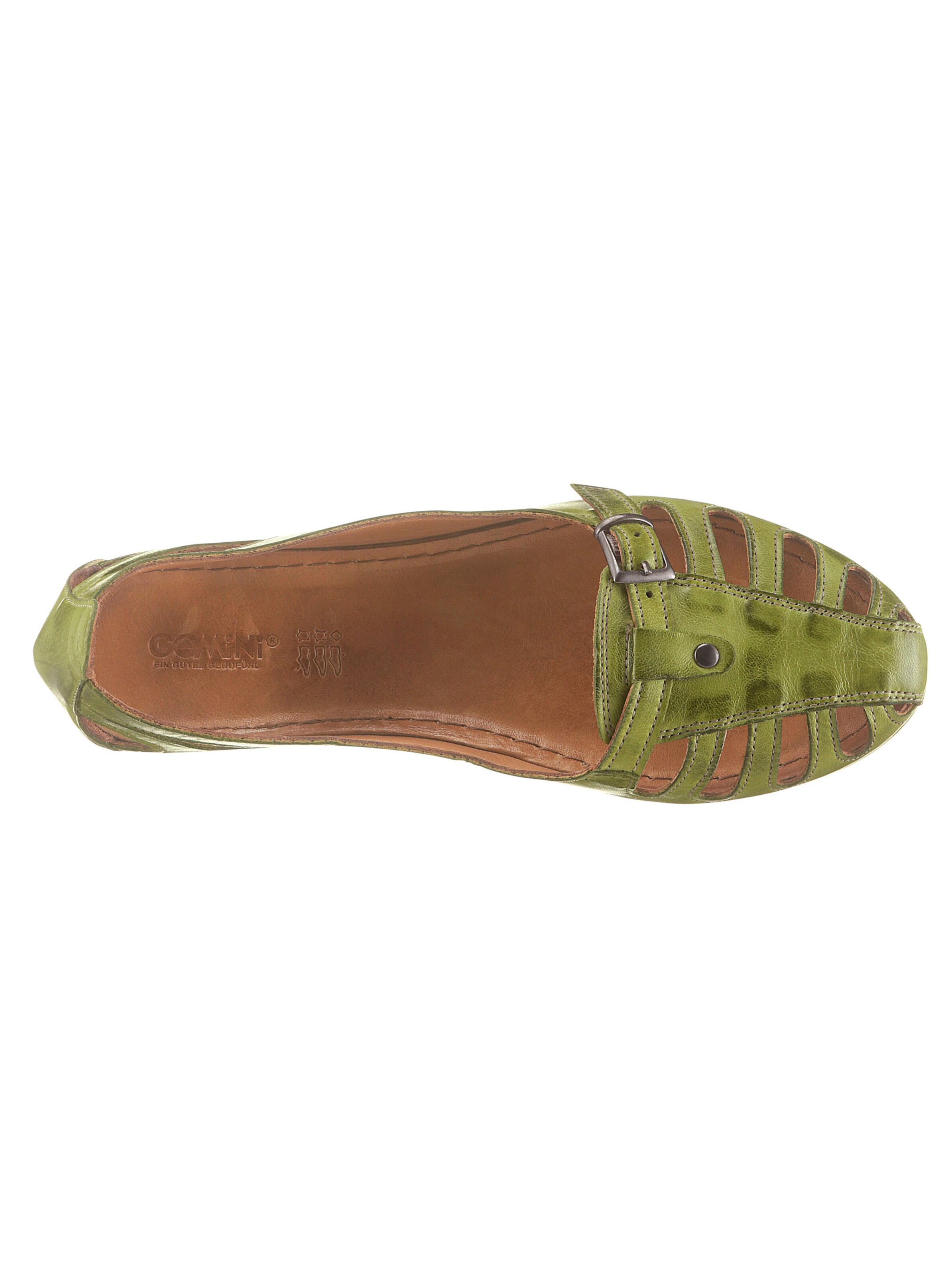 Gemini Slipper in grün