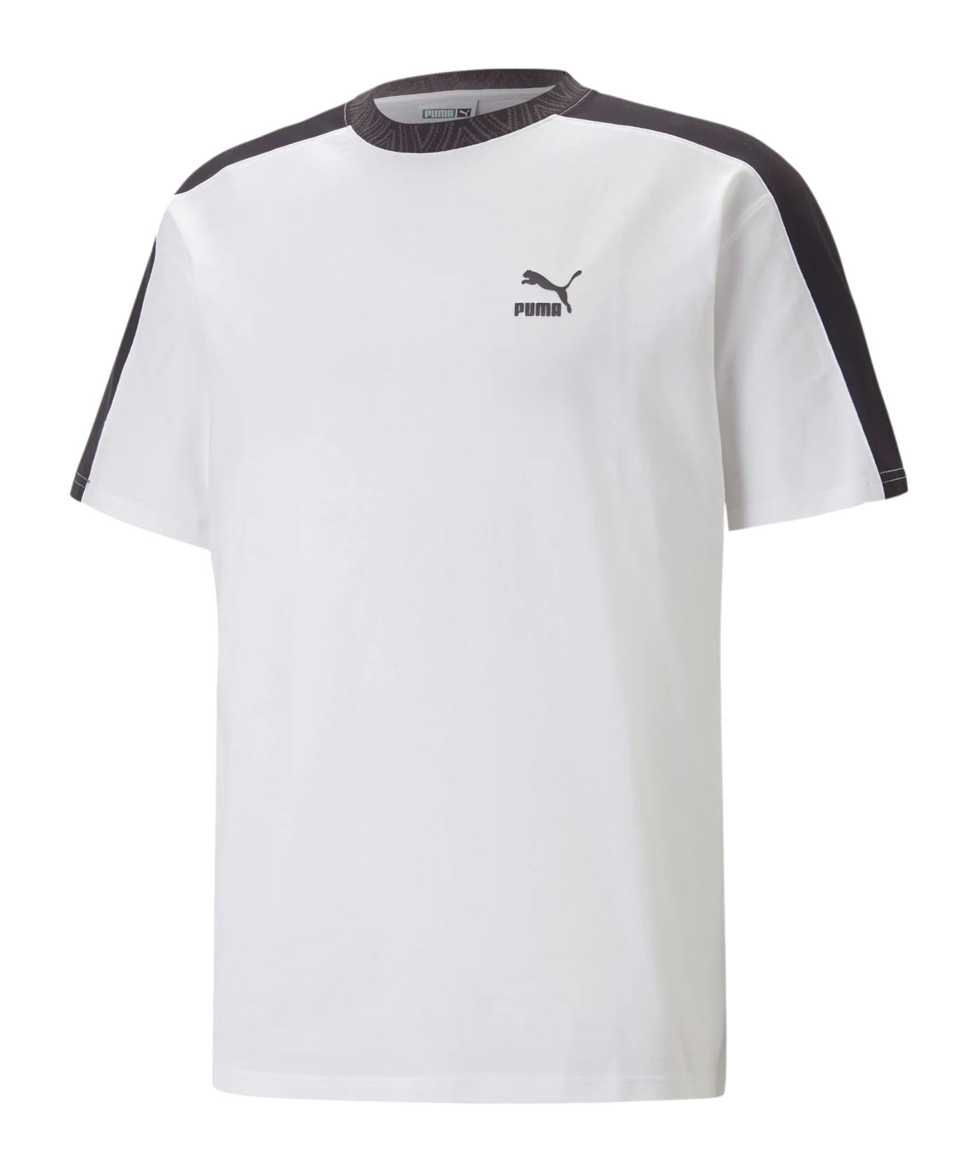 PUMA T7 TREND 7ETTER T-Shirt Weiss F02