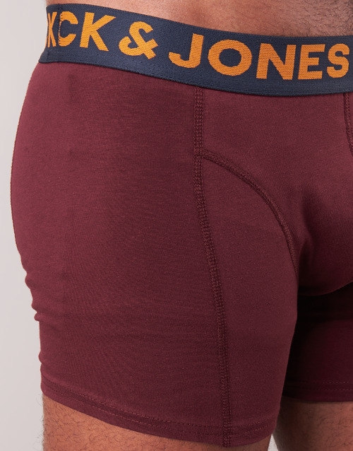Jack & Jones - JACLICHFIELD X3 - Gris / Noir / Bordeaux