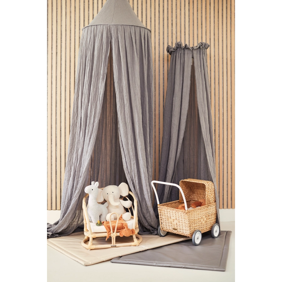 Jollein Betthimmel Vintage storm grey 245 cm