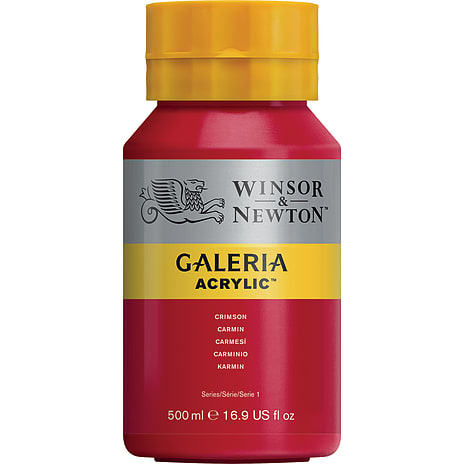 Galeria akrylmaling 500 ml - Crimson