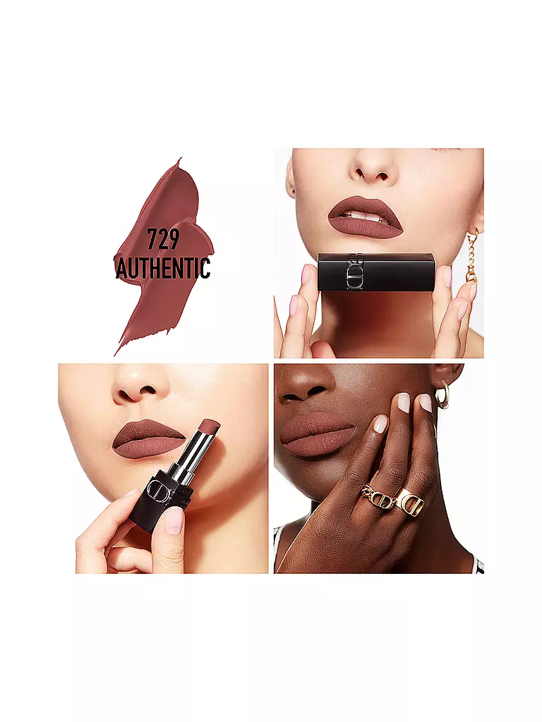DIOR Lippenstift - Rouge Dior Forever Lipstick (729 Authentic) beere