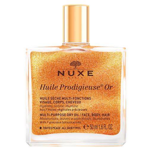 Nuxe Huile Prodigieuse OR Multi-Purpose Dry Oil, 50 ml