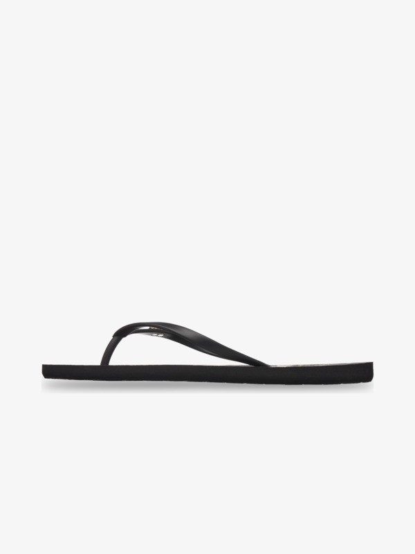 New Viva Printed Tongs Noir Femme