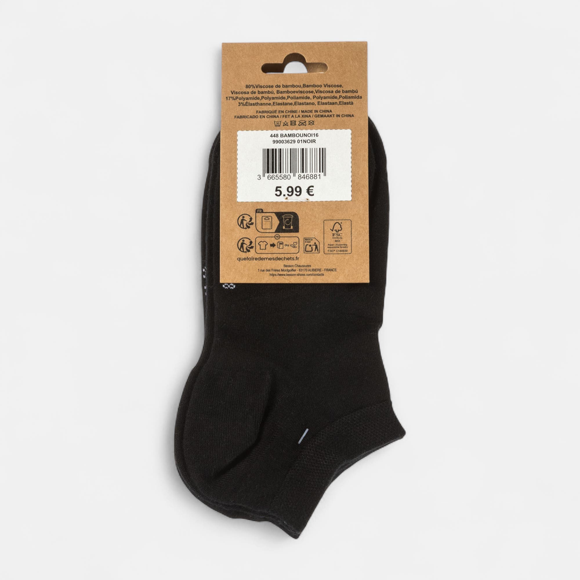 Chaussettes Femme noir