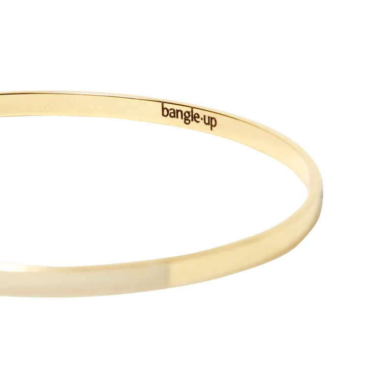 Bangle Up Bracelet Fin Lily | Blanc