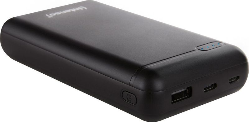 (Intenso) Powerbank XS20000 - 20.000 mAh - USB-A en USB-C - Zwart
