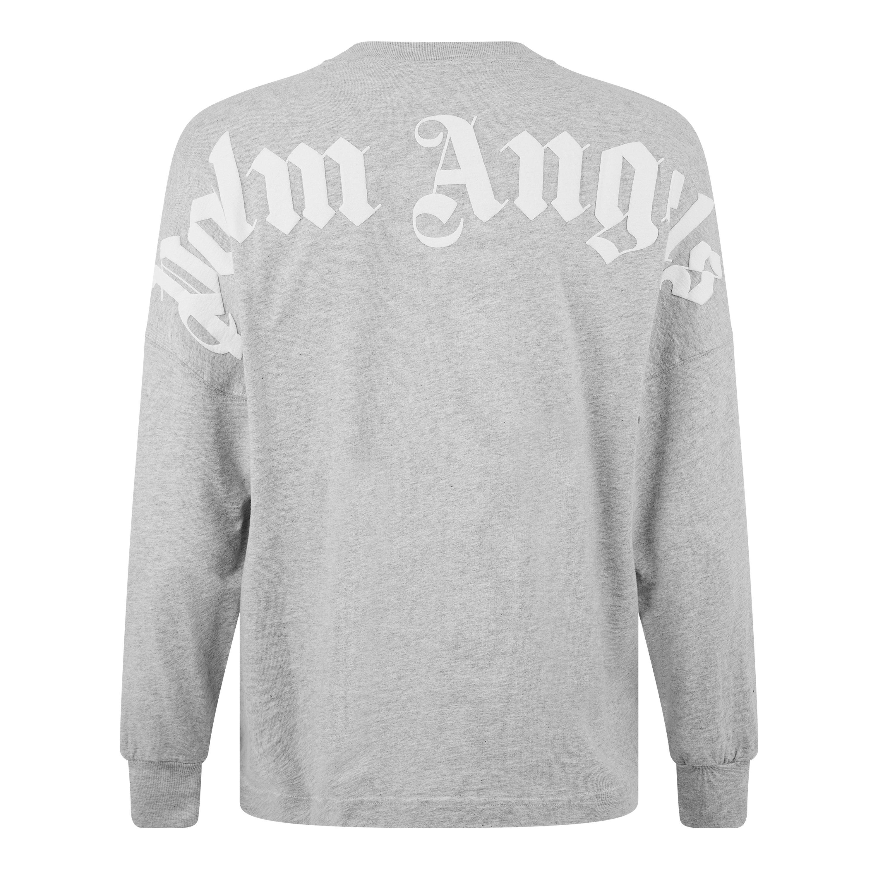 Palm Angels Logo Print Cotton T-Shirt