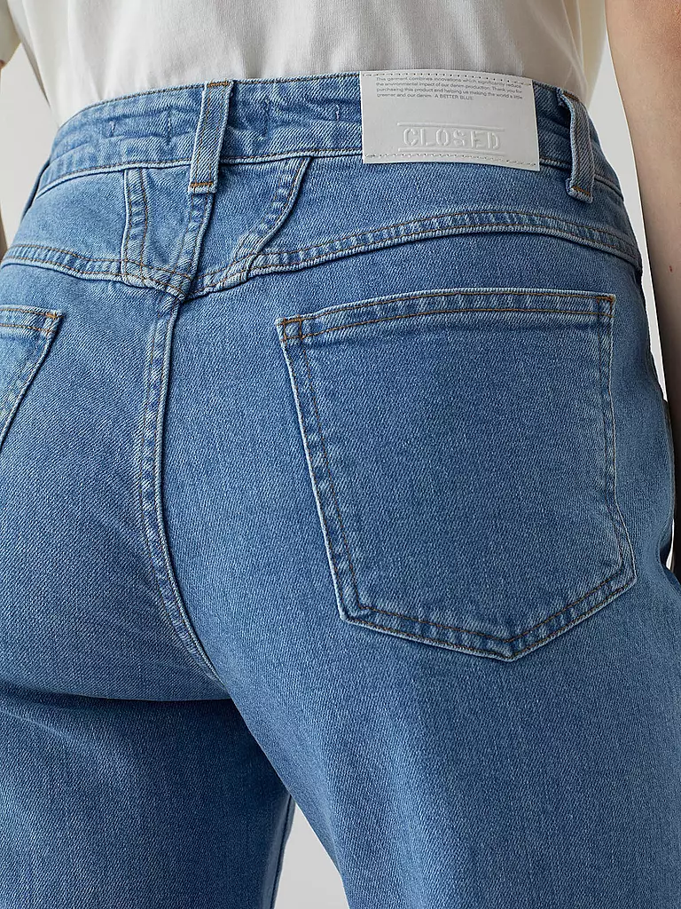 CLOSED Jeans Mom Fit PEDAL PUSHER 7/8 blau