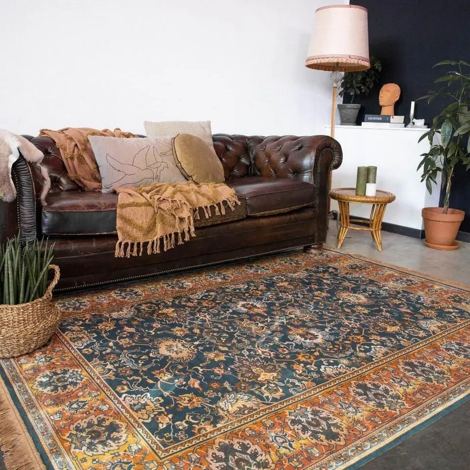 Tier Vloerkleed - Chir - Groen/Oranje - 200 x 300 cm