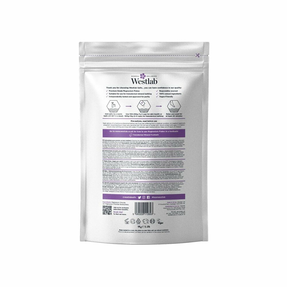 Westlab Magnesium Vlokken Restoring1 kg