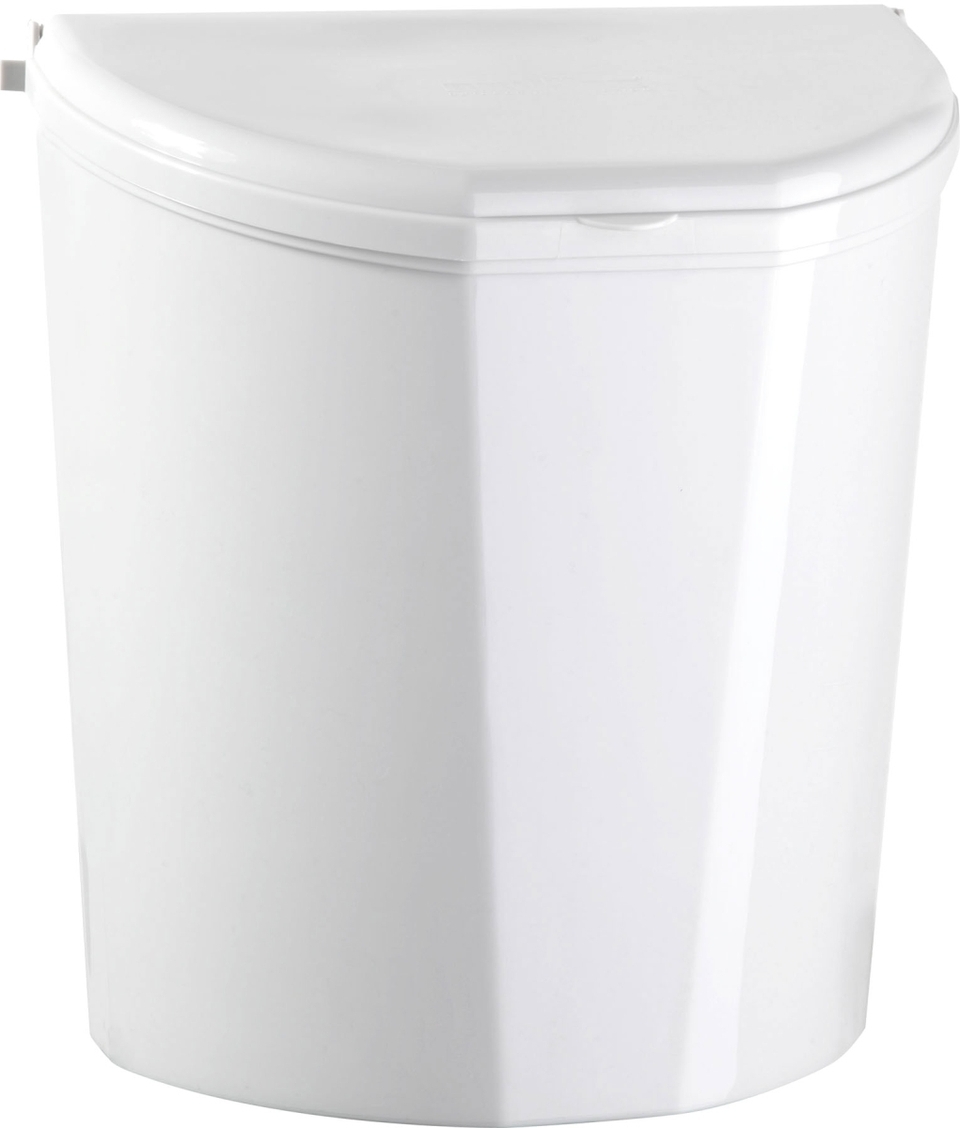Abfallbehälter PILLAR XL weiss