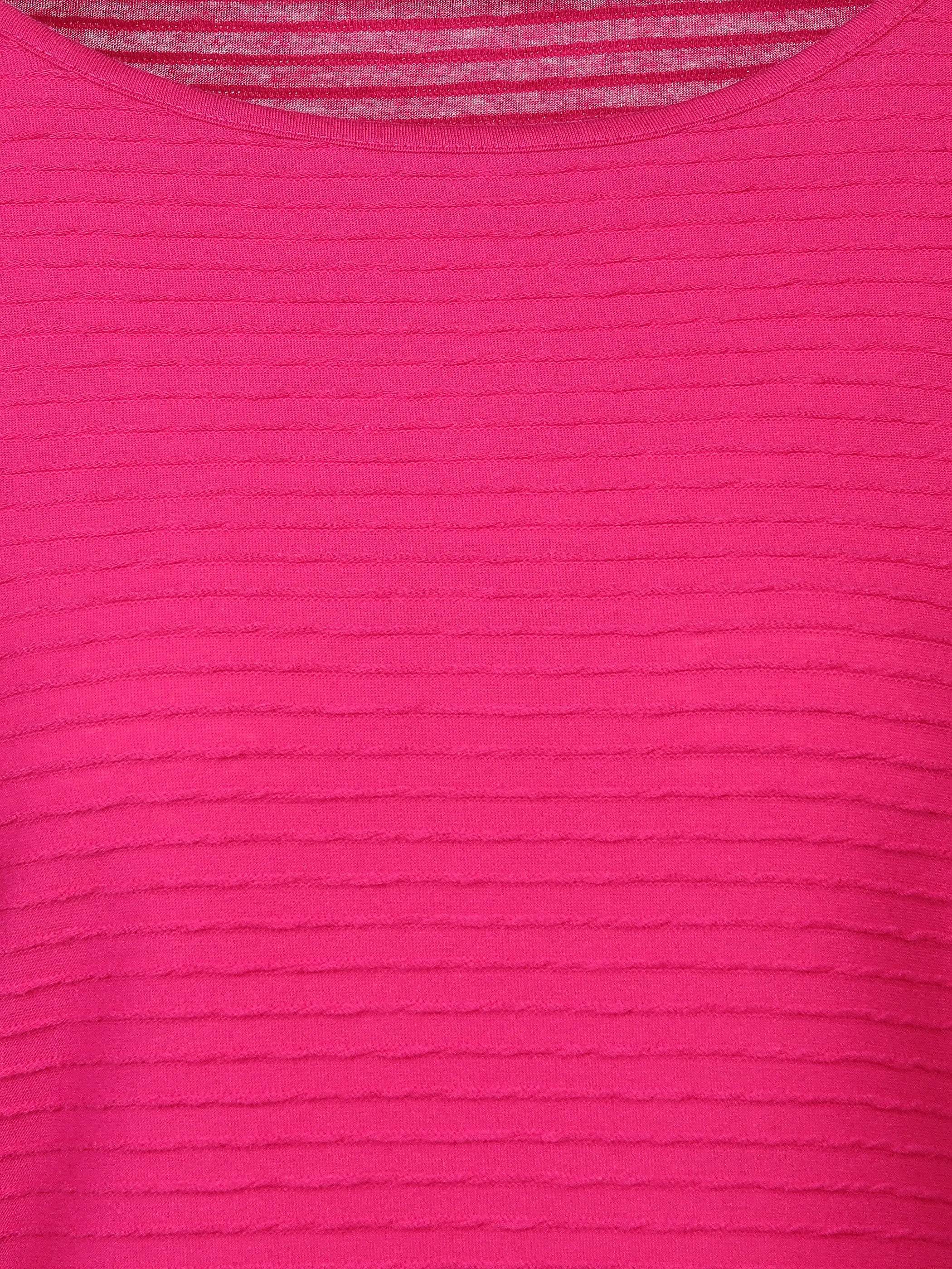 Damen Strukturshirt mit 3/4 Ärmel