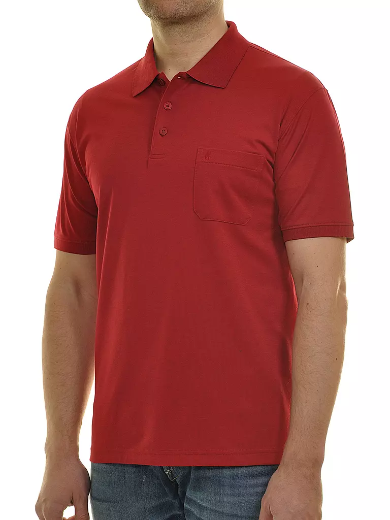 RAGMAN Poloshirt  rot