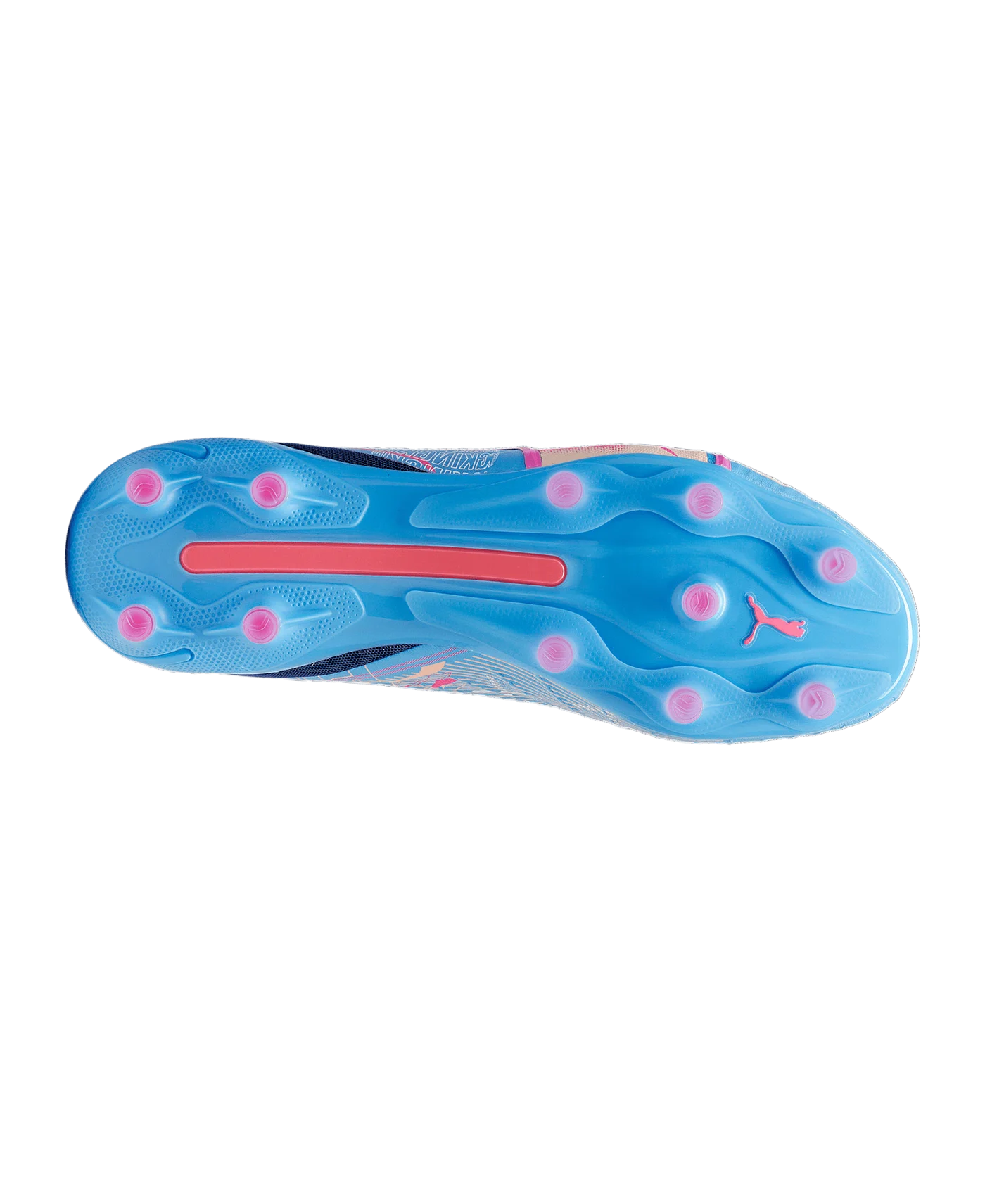 PUMA KING Ultimate FG/AG Volume Up Blau Rosa F01