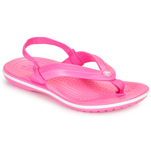 Crocs - CROCBAND STRAP FLIP K - Rose