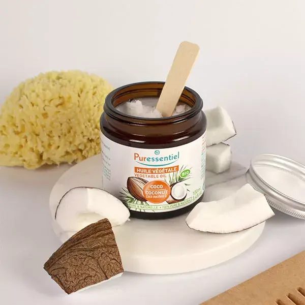 Óleo Vegetal de Coco Orgânico Puressentiel 100ml
