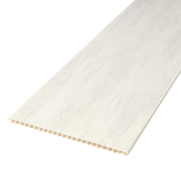 Dumaclip wand- en plafondpaneel PVC grijze schors 2.4m2, afm. 120 x 25 cm