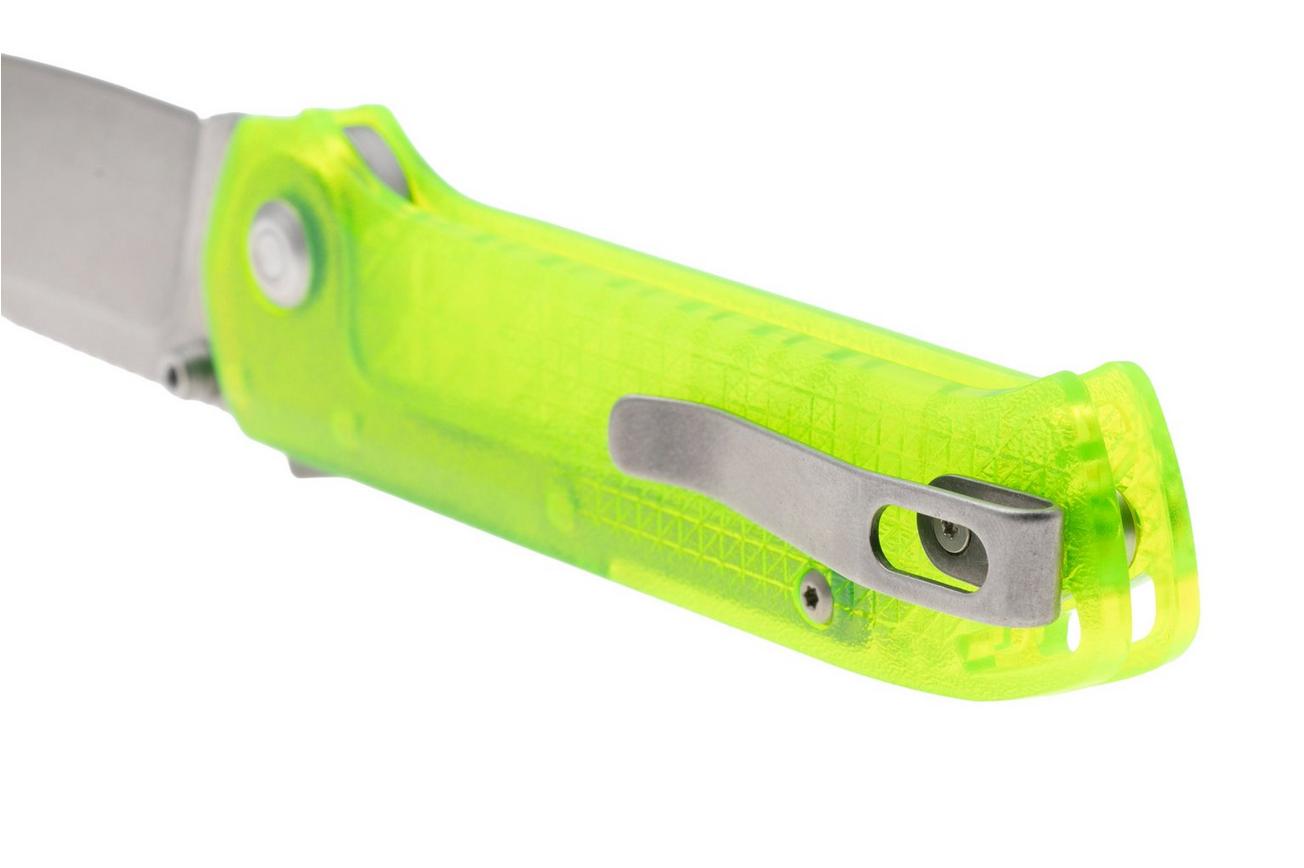 Flytanium Arcade Lite FLY-1395GS, Stonewashed AUS-10A, Green Polycarbonate, zakmes