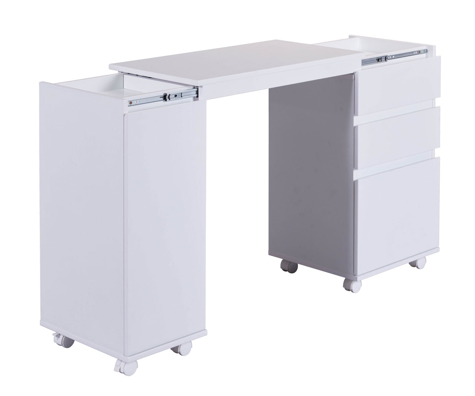 Schreibtisch LAURIN 66 x 36,5 cm Weiß